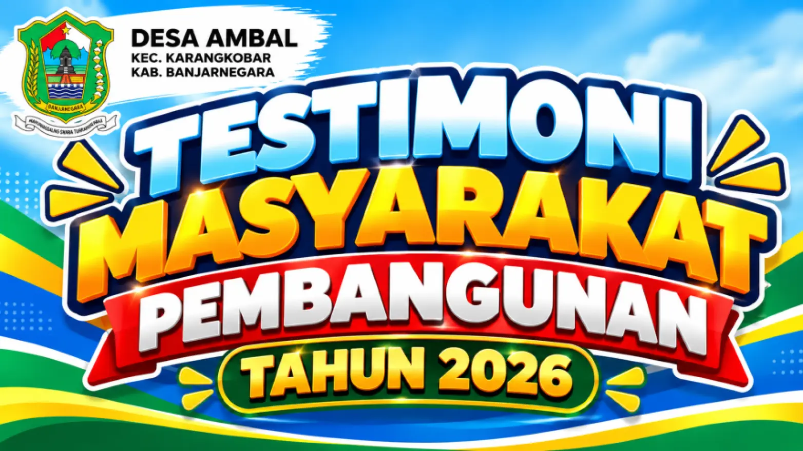 Testimoni Pembangunan Tahun 2026